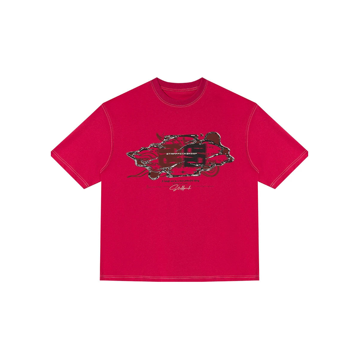 round-neck short sleeve