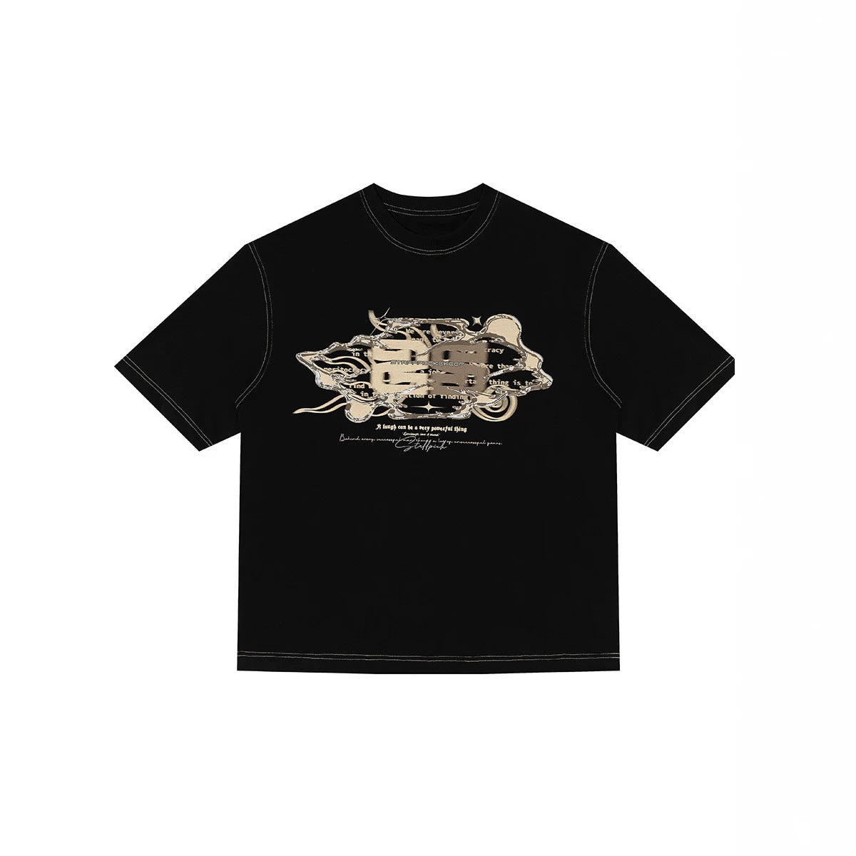 round-neck short sleeve