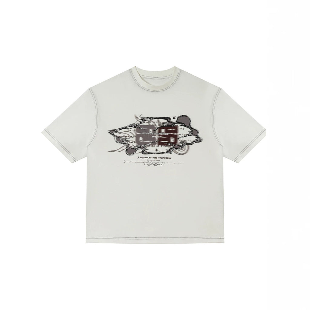 round-neck short sleeve