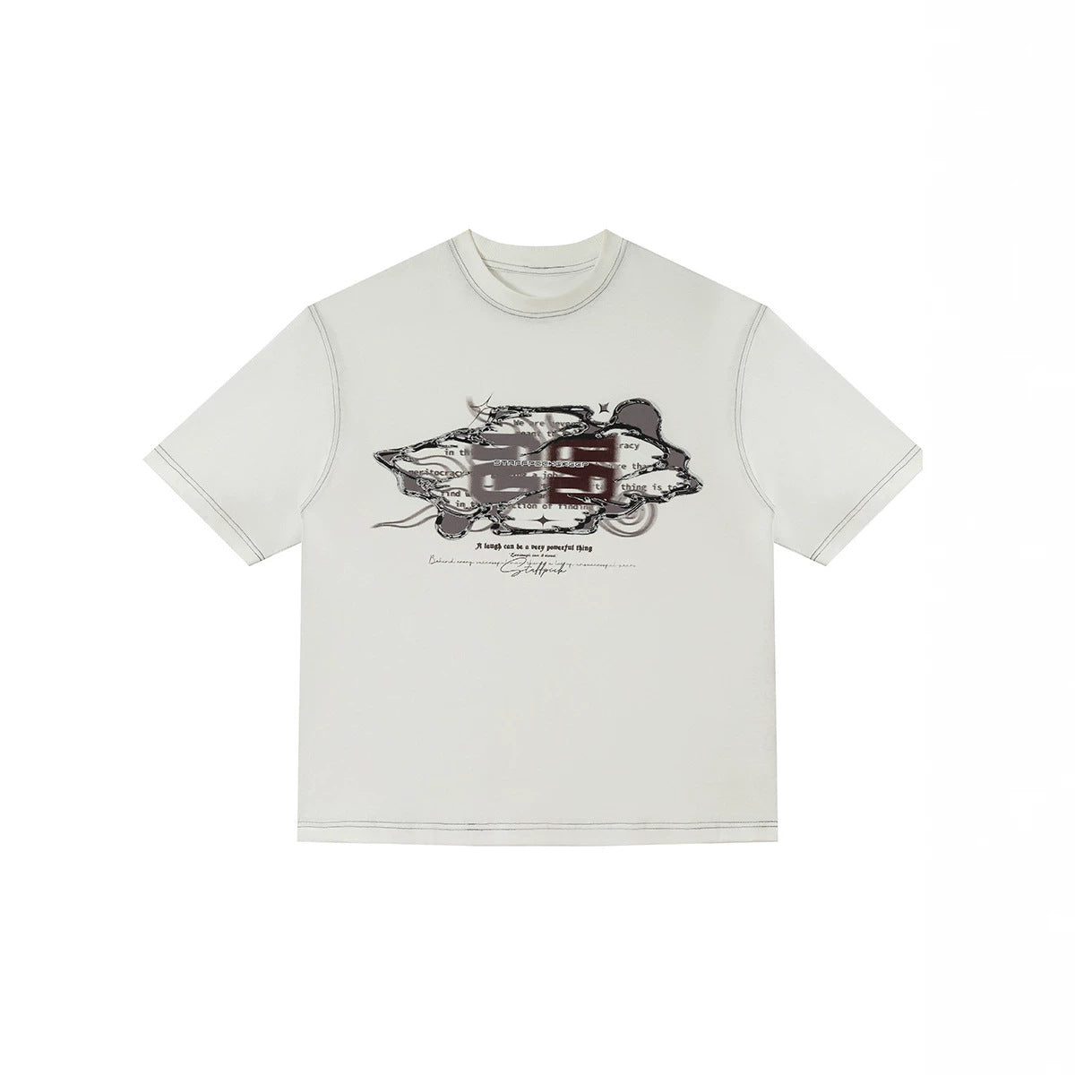 round-neck short sleeve